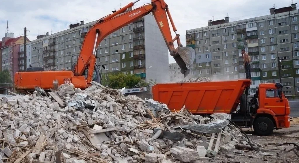 Профессиональный вывоз строительного мусора в Горячем Ключе в октябре