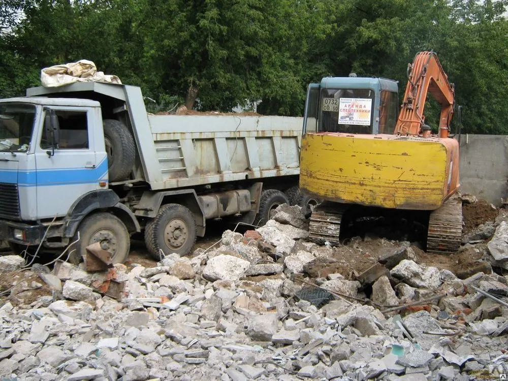 Вывоз бетонного боя и утилизация в Горячем Ключе в октябре