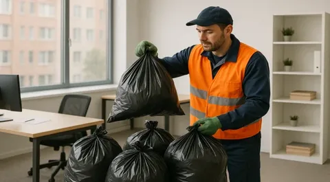 Уборка и вывоз мусора после мероприятий в Горячем Ключе в октябре